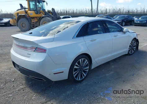 2017 Lincoln Mkz Hybrid Reserve из США, поврежденный, VIN 3LN6L5MU3HR636382